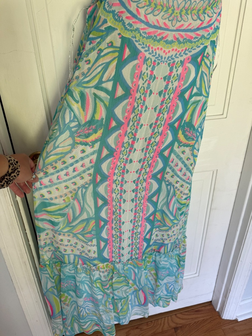 Lilly Pulitzer XS Midi Dress - Picture 3 of 8